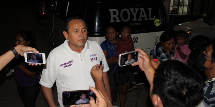 De ganar las elecciones, reorientará Nivardo Mena el Presupuesto del Estado