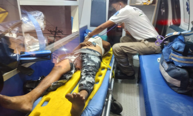 Imprudencia de un conductor deja saldo de tres personas atropelladas