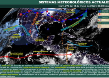 Prevén posibles lluvias aisladas en Quintana Roo