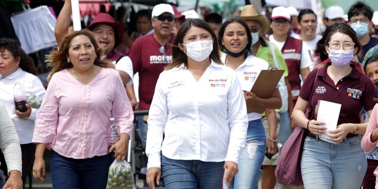 Este primero de mayo es un recordatorio de que la voz de los ciudadanos es y será nuestra voluntad: Andrea González