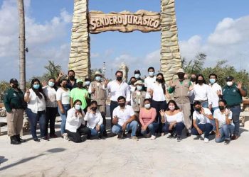 Preparan apertura del Sendero Jurásico en Progreso, Yucatán