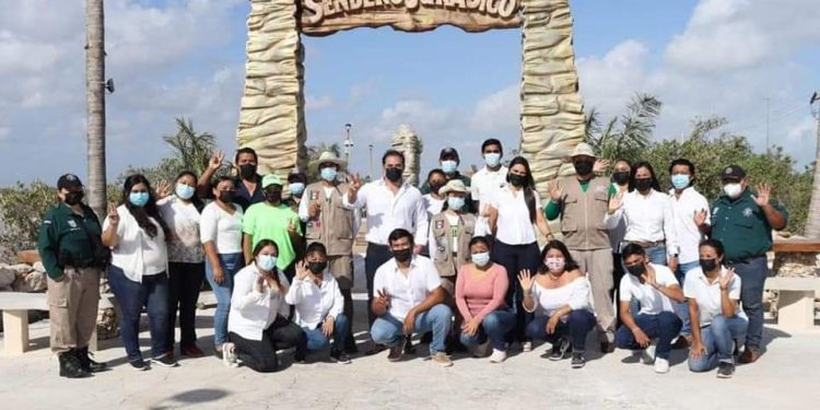 Preparan apertura del Sendero Jurásico en Progreso, Yucatán