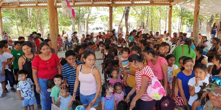 Celebran a los niños y niñas de Los Faisanes y el Edén