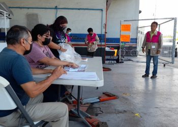 INE realiza simulacro de votaciones
