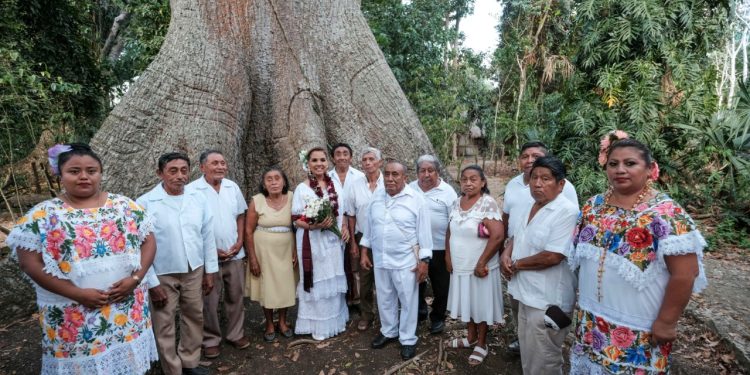 Reconoce Mara Lezama a la comunidad maya de solferino