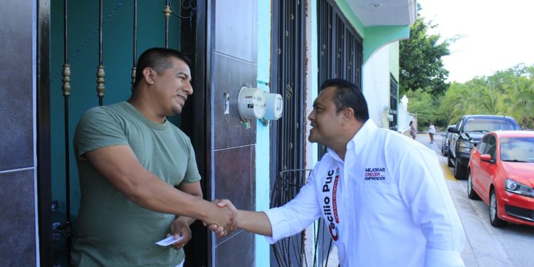 Seré un diputado que esté siempre cerca de ti: Cecilio Puc