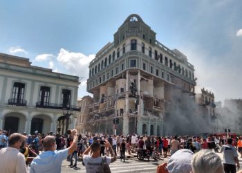 Suman nueve los fallecidos tras explosión por una fuga de gas en La Habana