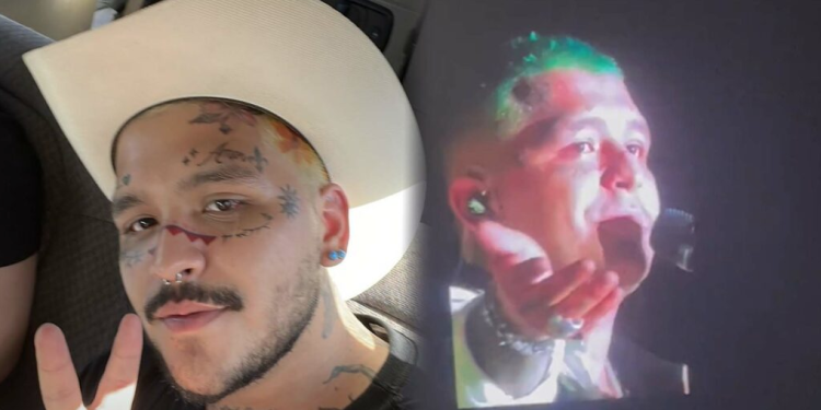 Christian Nodal llora tras recibir críticas en su contra
