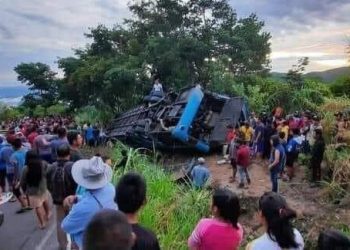 Peregrinos sufren fatal accidente en Chiapas