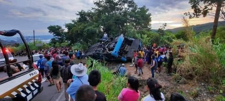 Peregrinos sufren fatal accidente en Chiapas