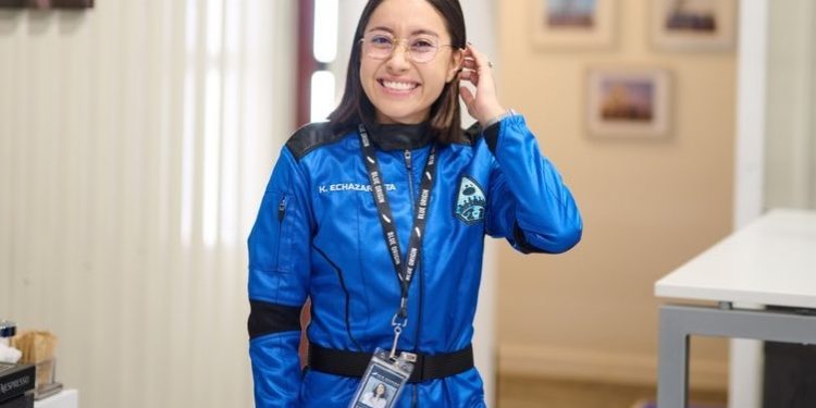 Katya Echazarreta primera mexicana en viajar al espacio