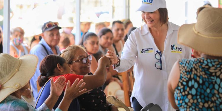 Ayudaremos a levantar Solidaridad cuando ganemos este 5 de junio: Kira Iris