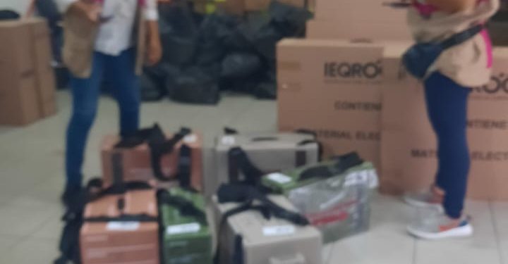 Lluvias y mal clima no ha impedido entrega de paquetes electorales