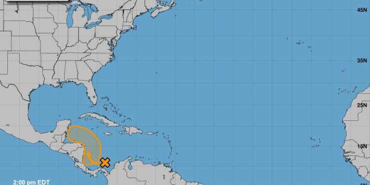 Se forma Baja Presión a mil 400 km de la capital de Quintana Roo