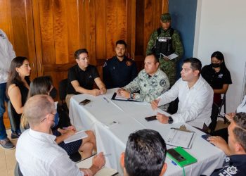 Cónsules de Australia y Nueva Zelanda sostienen reunión con la Policía de Tulum