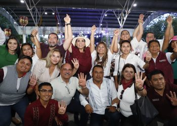 La gente decidió por el cambio verdadero; agradece Mara Lezama en Tulum
