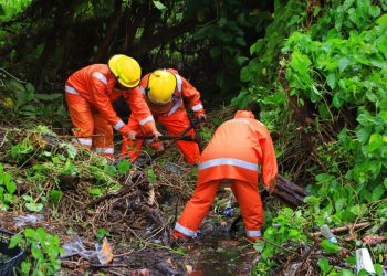 Protección Civil refuerza accciones ante las lluvias registradas por la Onda Tropical Número 6 en Isla Mujeres