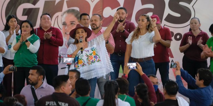 Gobernaremos con honestidad y de la mano del pueblo: Mara Lezama