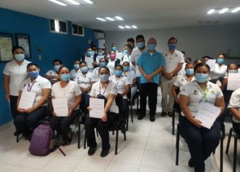 La SESA entrega reconocimientos a los brigadistas de las jornadas de vacunación