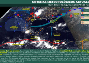 Prevén intervalos de chubascos y temperaturas máximas de 40° en Quintana Roo