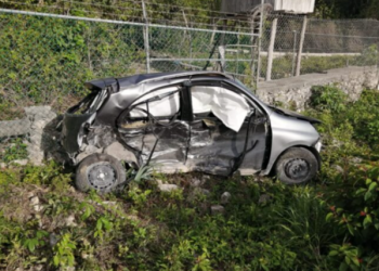 Accidente vehicular termina con ocho lesionados en tramo carretero Tulum-Cobá