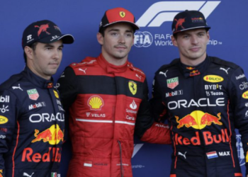 Checo califica en segundo en el Gran Premio de Bakú