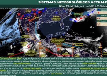Pronostican intervalos de chubascos para Quintana Roo