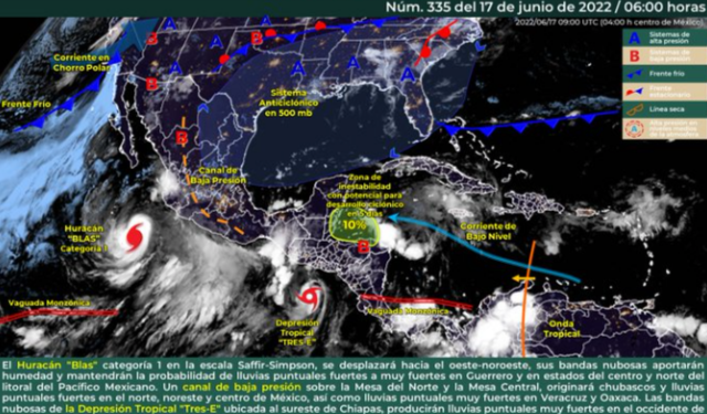 Prevén lluvias e inundaciones en el Sur de Quintana Roo