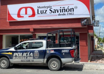 Sujetos armados asaltan casa de empeño en Cancún