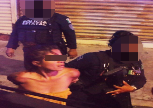 Detienen a pareja por robo a casa habitación en Cozumel