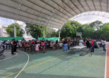 Da inicio la campaña de vacunación contra el Covid-19 para niños de 5 a 11 años en Puerto Morelos