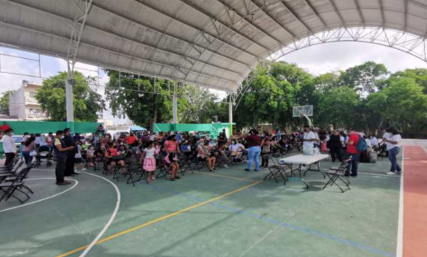 Da inicio la campaña de vacunación contra el Covid-19 para niños de 5 a 11 años en Puerto Morelos