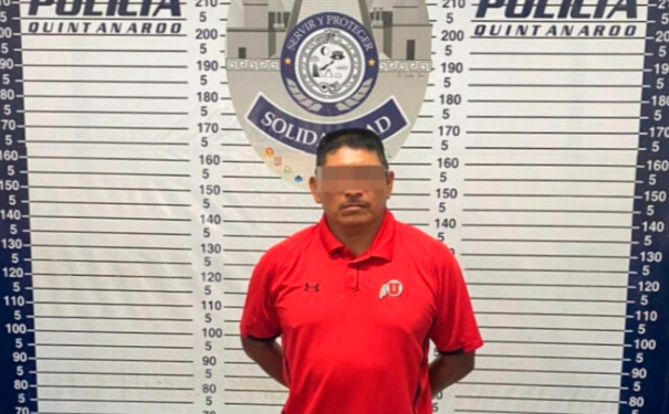 Detienen a sujeto armado en Playa del Carmen