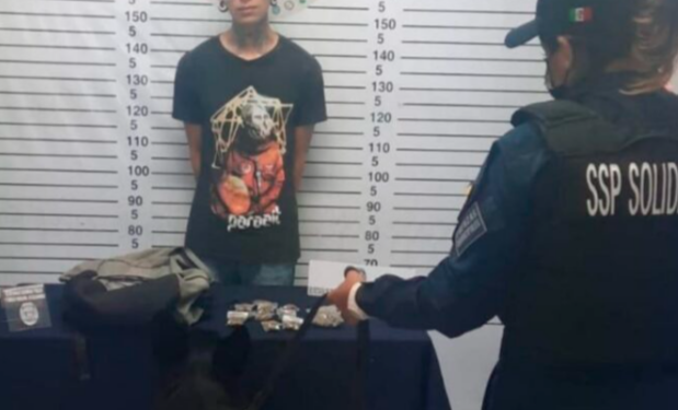 Detienen a narcomenudista en una inspección preventiva en Playa del Carmen