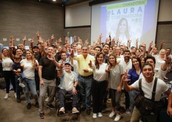 Confía Laura Fernández en tendencia favorable para la coalición “Va por Quintana Roo”
