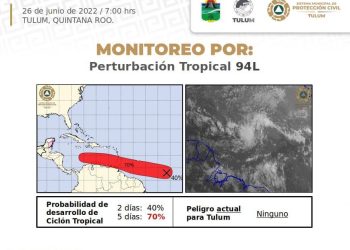 Monitorean posible formación ciclónica en el Atlántico
