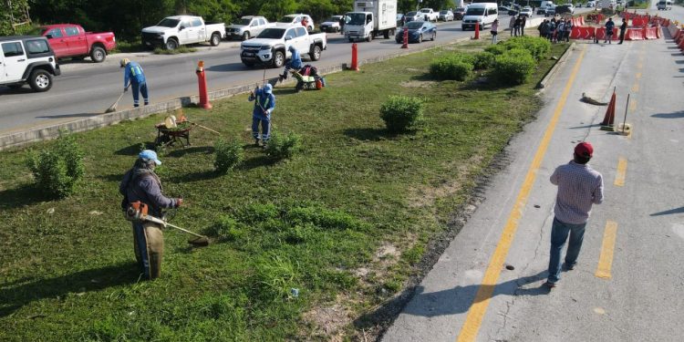 Inicia rehabilitación de carretera 307 Cancún-Tulum