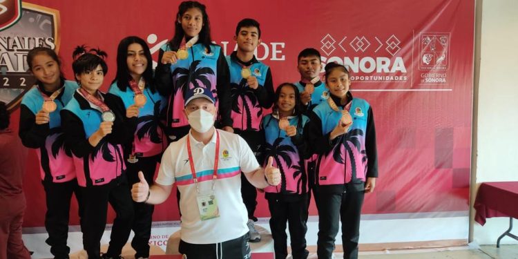Conquista Quintana Roo 10 medallas en judo en los Juegos Nacionales CONADE 2022