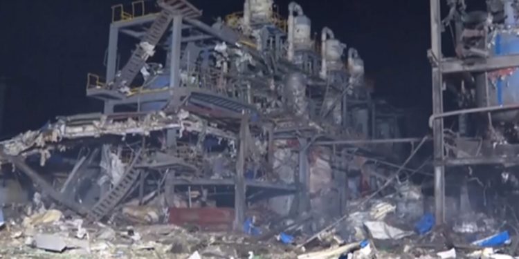 Reportan explosión en China, hay desaparecidos