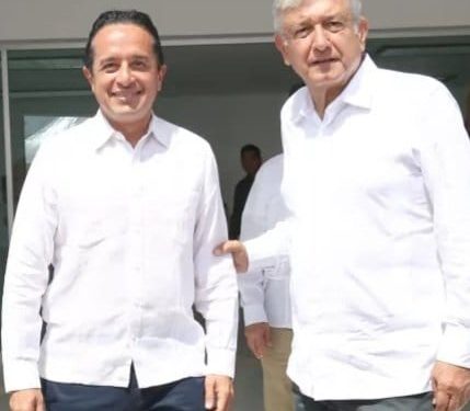 “Bendice” López Obrador a Carlos Joaquín