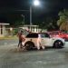 Pareja a bordo de un Mini Cooper es víctima de un ataque armado en Cancún