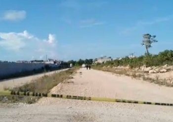 Hallan cuerpo descuartizado detrás de un fraccionamiento de Cancún