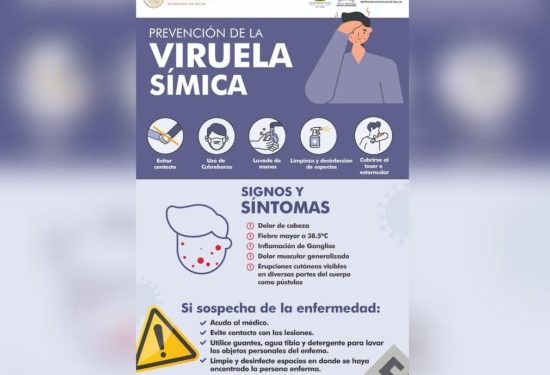 SESA informa sobre la condición del paciente con viruela símica detectado en Quintana Roo