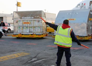 Llega octavo embarque de vacunas pediátricas contra Covid-19