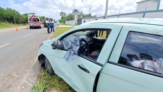 Fallece infante de 2 años en accidente en tramo carretero de Felipe Carrillo Puerto