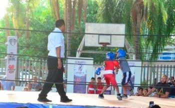 Centro de Desarrollo Comunitario ofrece función de boxeo de las Academias Municipales de Iniciación y Formación Deportiva