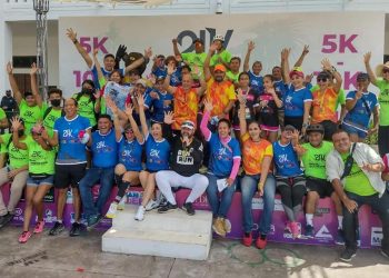 Una fiesta deportiva la carrera 21K Chetumal
