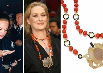 Meryl Streep y María Félix unidas por el icónico collar de escarabajo