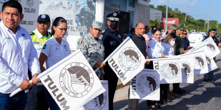 Inicia operativo “Verano Seguro 2022” en Tulum