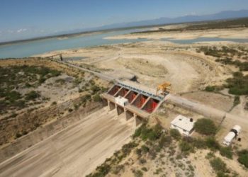 La presa Cerro Prieto se encuentra prácticamente vacía